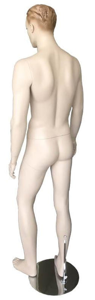 male standing mannequin skin tone HLA1 back 