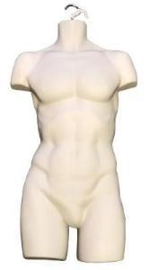 Male Mannequin Body Skintone With Hook 