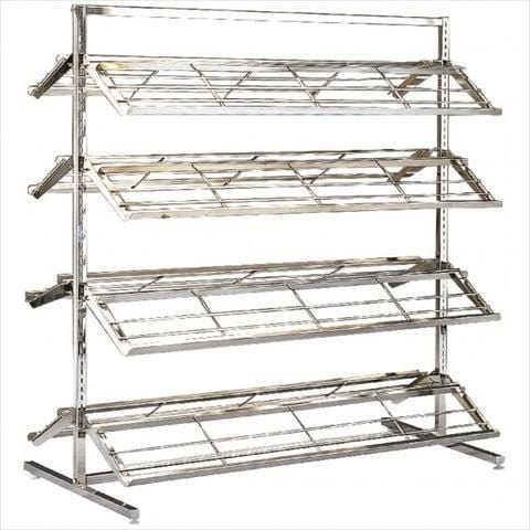Metal shoe rack - Two sided shoe rack