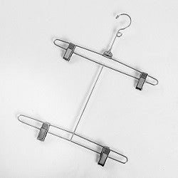 12" wire bikini hanger with swivel hook