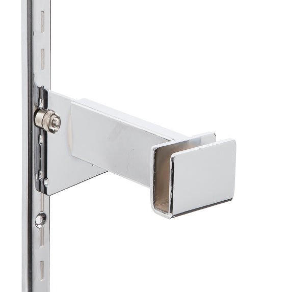 6" bracket for rectangular hangrail in 1/2" x 1-1/2" rectangular tubing