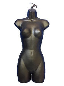 female hanging body form black