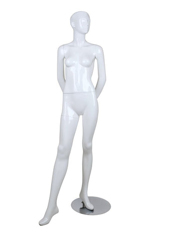 Female glossy mannequin,Arms in the Back - BELLA4