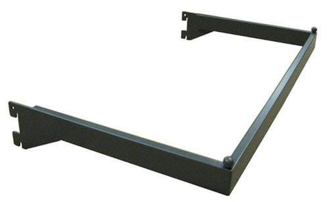 U Shaped Hangrail - U bar for heavy duty wall standards grey