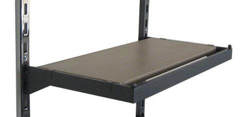 Slotted Standards Hardware & Accessories - Wood shelf for heavy duty standard system U bar maple