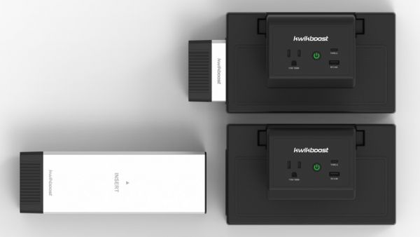 KwikBoost EdgePower™ Clamp-On Desktop Charging Unit