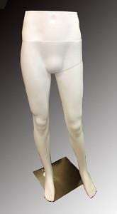 Male plastic mannequin leg