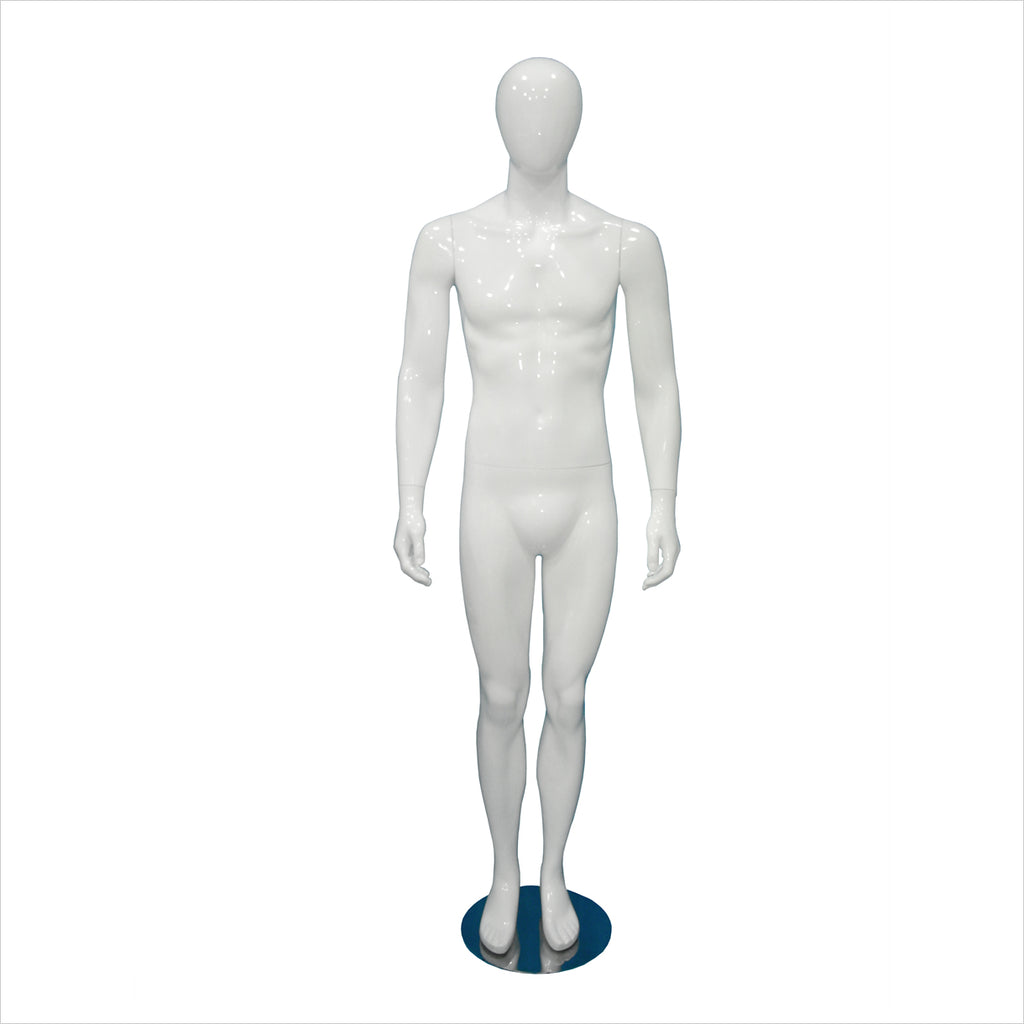 Male Fiber Glass Mannequins with Straight Leg --- MIKE-1 W